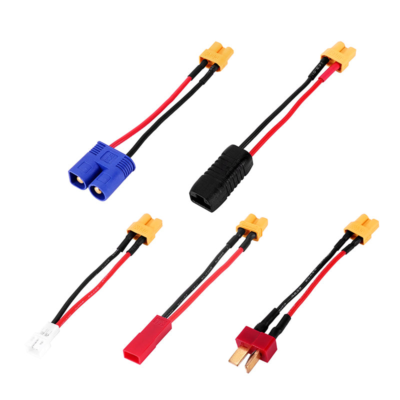 INJORA XT30 to JST-RCY JST PH2.0 TRX-4M T-Style EC3 Battery Adapter Cable Wire 8 INJORA XT30 to JST-RCY JST PH2.0 TRX-4M T-Style EC3 Battery Adapter Cable Wire