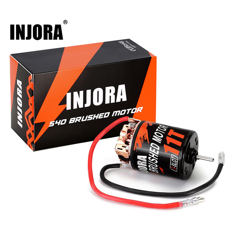 [Clearance Sale] INJORA 540 5-SLOT Waterproof Brushed Motor 11T 14T 19T 28T 33T for 1/10 RC Crawlers (INM10)