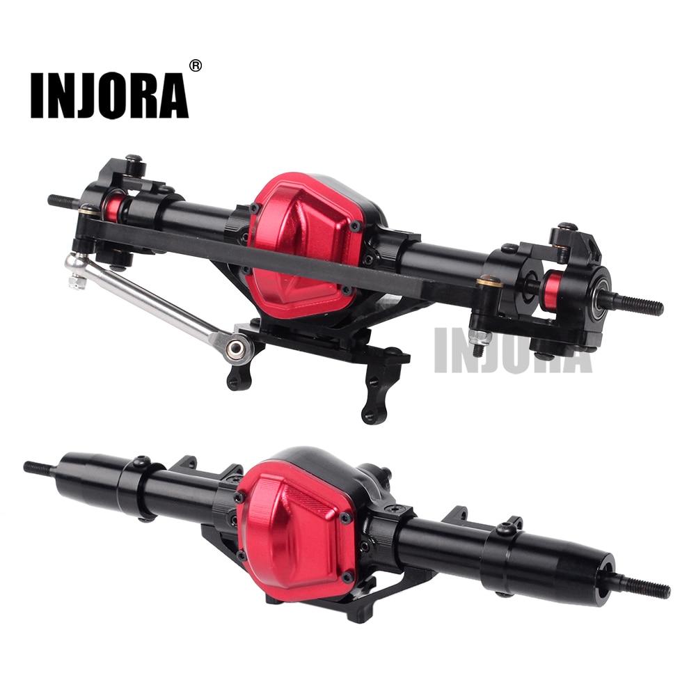 [Clearance Sale] INJORA CNC Aluminum Front / Rear Axle for 1/10 RC Crawler Axial SCX10 (YQCQ-01)