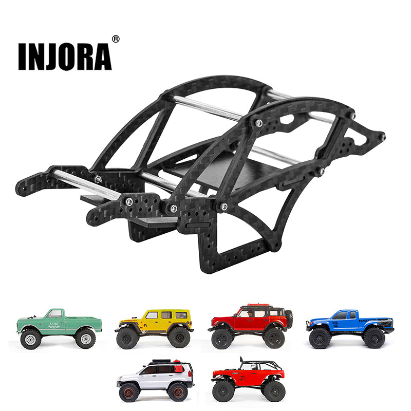 [Clearance Sale] INJORA Kangaroo Carbon Fiber Chassis Frame Kit for 1/24 SCX24