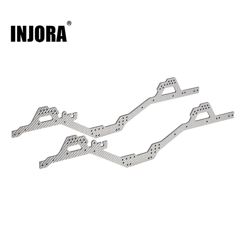 [Clearance Sale] INJORA LCG Carbon Fiber Chassis Rail Set for 1/10 SCX10 PRO