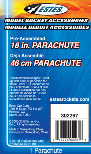 18 inch Printed Parachute 3 18 inch Printed Parachute