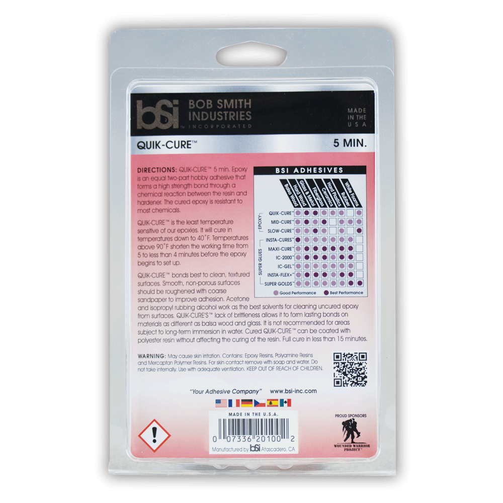 Quik Cure Epoxy (5 Minutes) 3 Quik Cure Epoxy (5 Minutes)