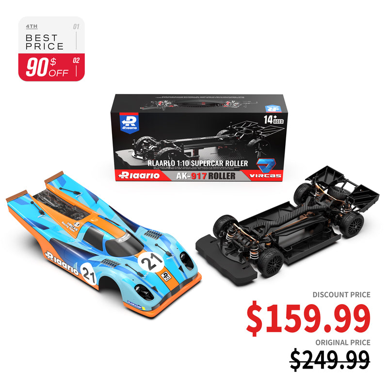1/10 Metal Version On-Road Cars AK-917 Roller(Without Electric Parts) 9 1/10 Metal Version On-Road Cars AK-917 Roller(Without Electric Parts)