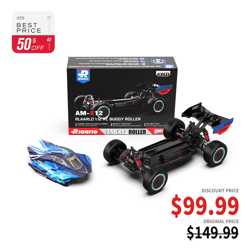 1/12 Brushless Buggy AM-X12 ROLLER (Without electric parts)