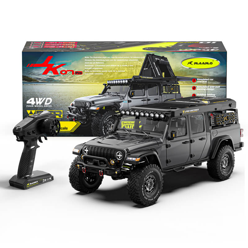 1/7 Scale 4WD Brushed RTR RC Crawler JK07Pro 22 1/7 Scale 4WD Brushed RTR RC Crawler JK07Pro