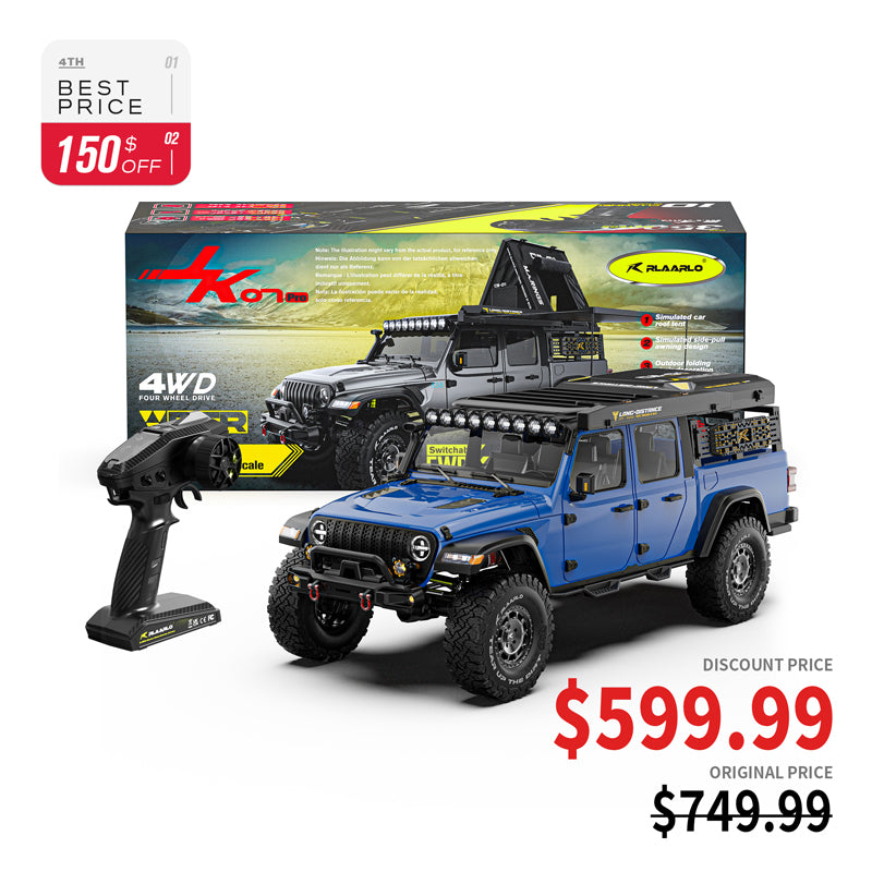 1/7 Scale 4WD Brushed RTR RC Crawler JK07Pro 24 1/7 Scale 4WD Brushed RTR RC Crawler JK07Pro