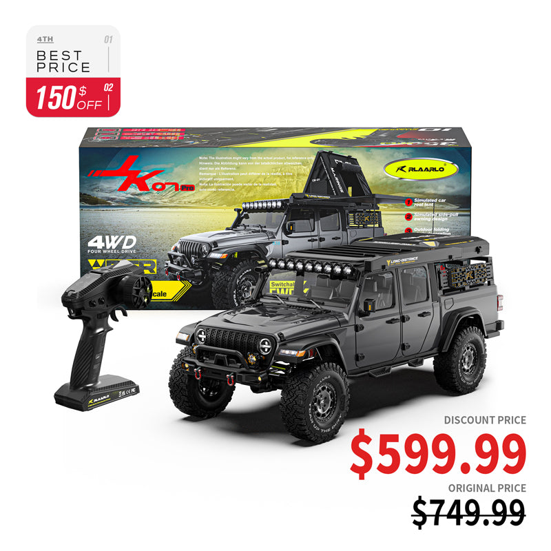 1/7 Scale 4WD Brushed RTR RC Crawler JK07Pro 25 1/7 Scale 4WD Brushed RTR RC Crawler JK07Pro