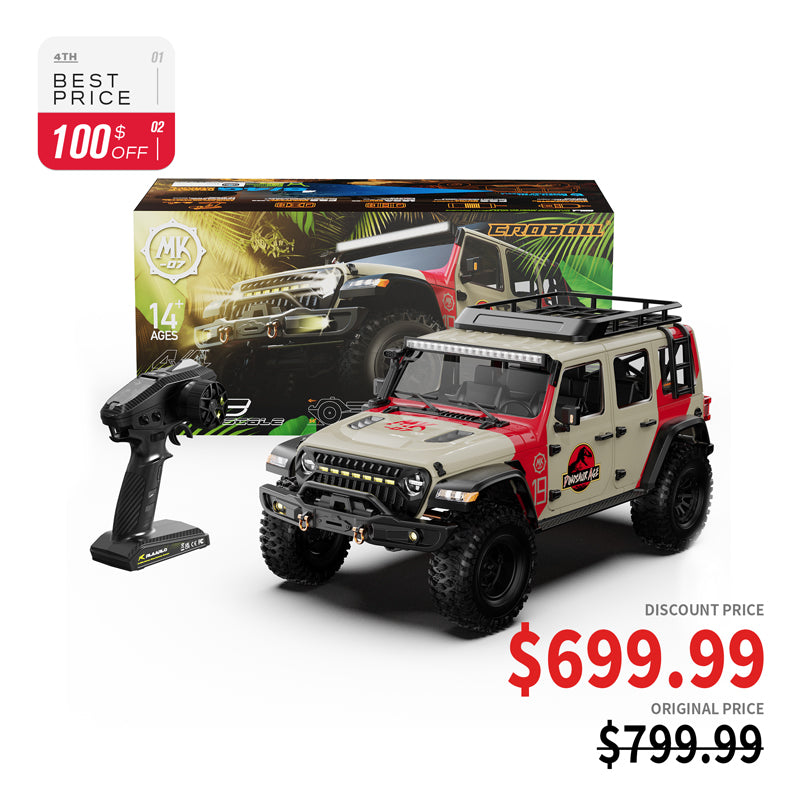 1/7 Scale 4WD Brushless RTR RC Crawler MK-07 Hand-Painted