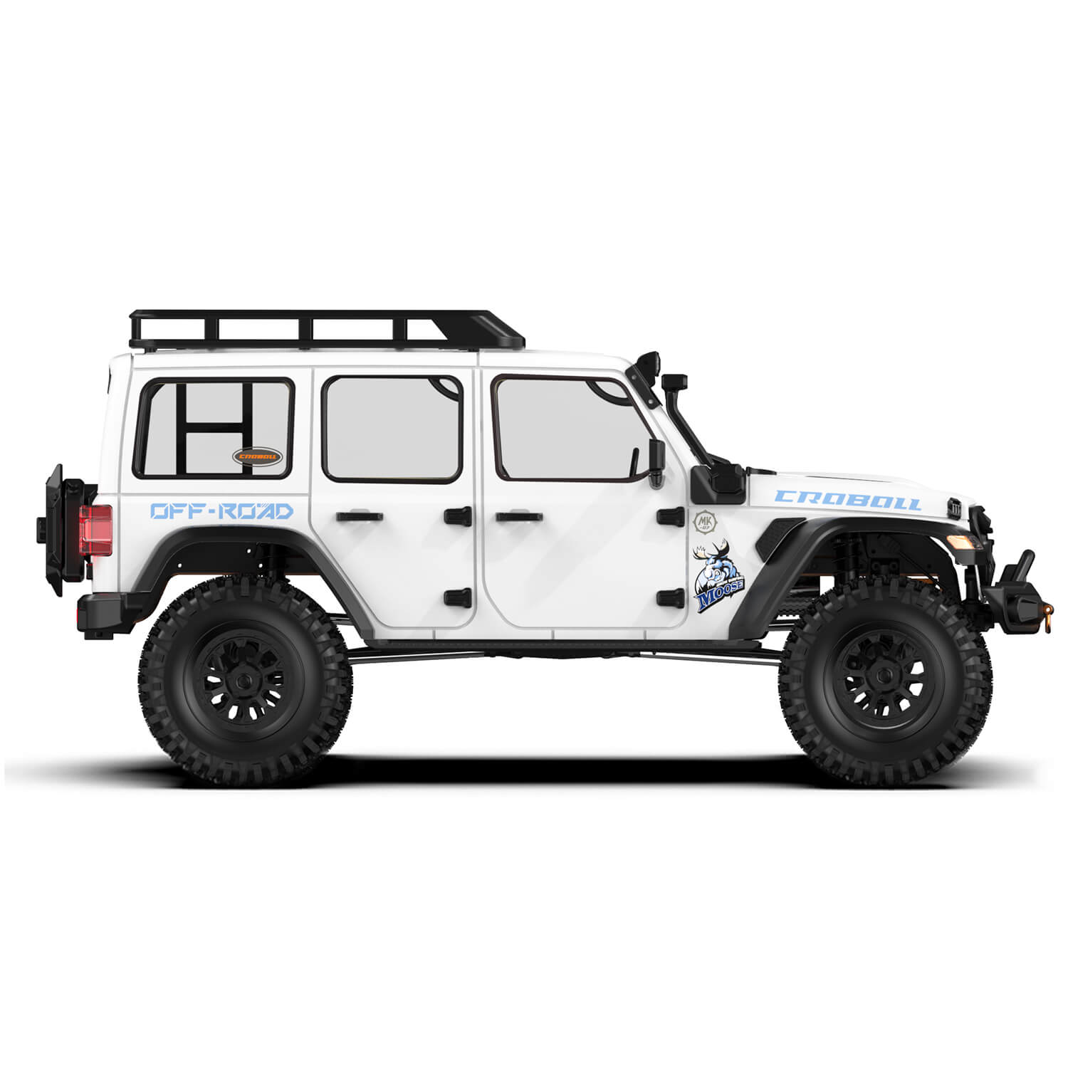 1/7 Scale 4WD Brushless RTR RC Crawler MK-07 White 5 1/7 Scale 4WD Brushless RTR RC Crawler MK-07 White
