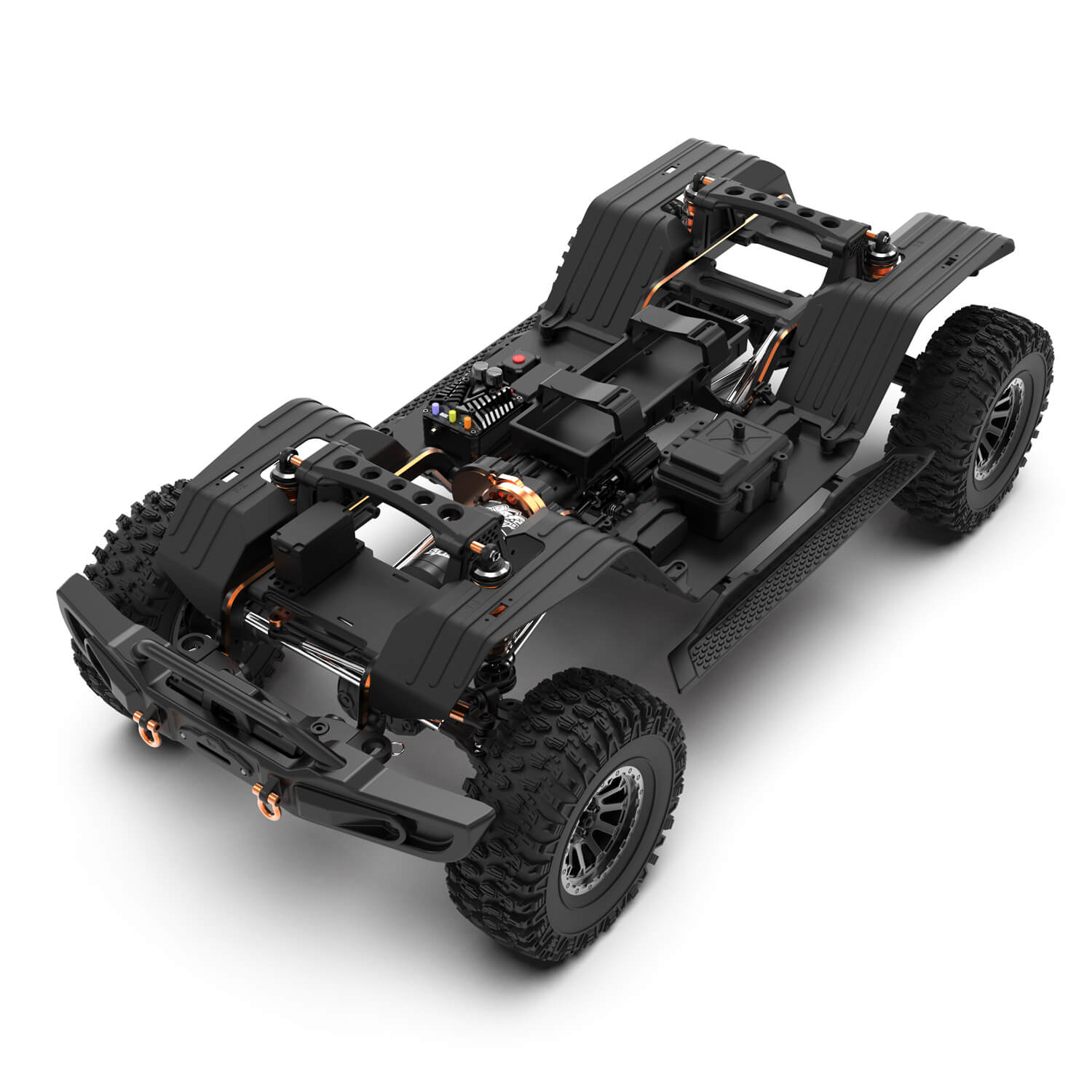 1/7 Scale 4WD Brushless RTR RC Crawler MK-07 White 9 1/7 Scale 4WD Brushless RTR RC Crawler MK-07 White