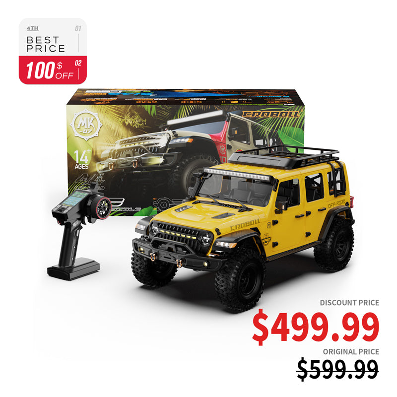 1/7 Scale 4WD Brushed RC Crawler MK-07