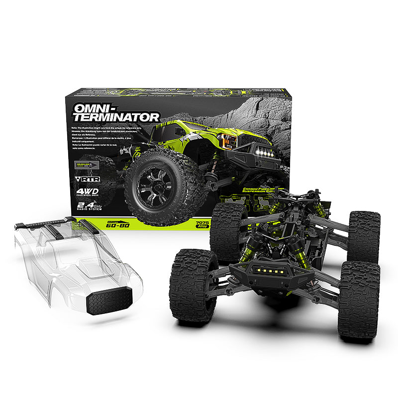 Rlaarlo Carbon Fiber Monster Truck Roller Version(Without electric parts) 10 Rlaarlo Carbon Fiber Monster Truck Roller Version(Without electric parts)