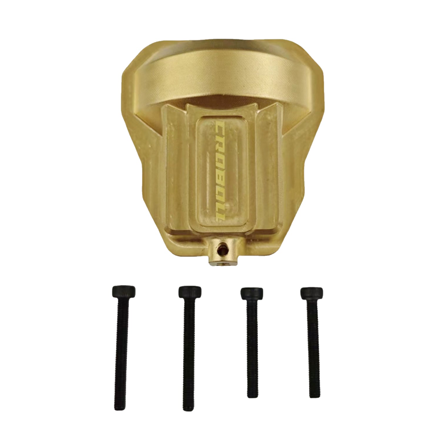 Brass Front Rear Axel Diff Covers for 1/7 Crawler