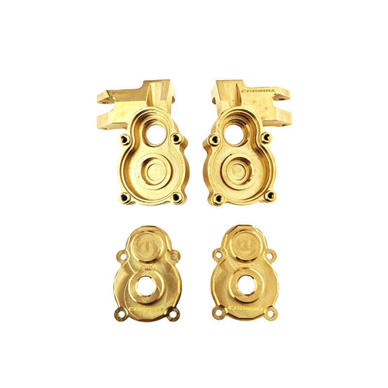 Brass Front Portal drive axle mount(Front) & Portal Housing Inner for 1/7 RC Crawler