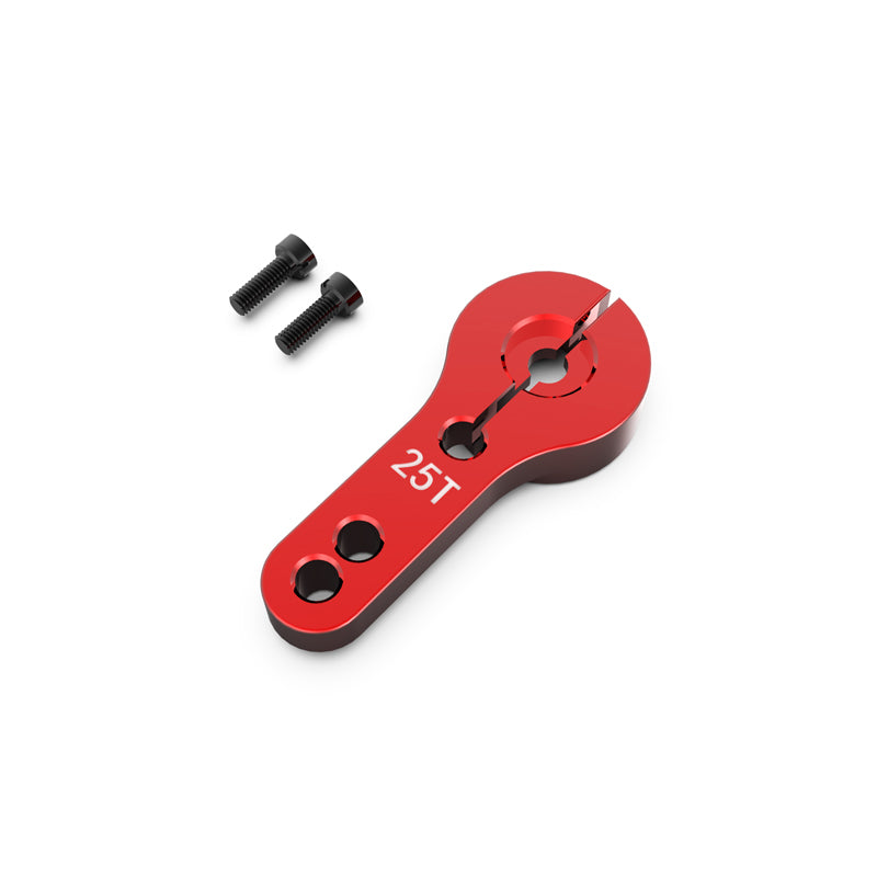 Aluminum 25T Servo Horn For 1/10 Scale On-Road Cars and RZ001 4 Aluminum 25T Servo Horn For 1/10 Scale On-Road Cars and RZ001
