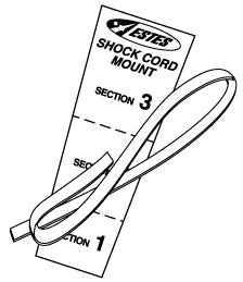 Shock Cords & Mount Pack 3 Shock Cords & Mount Pack