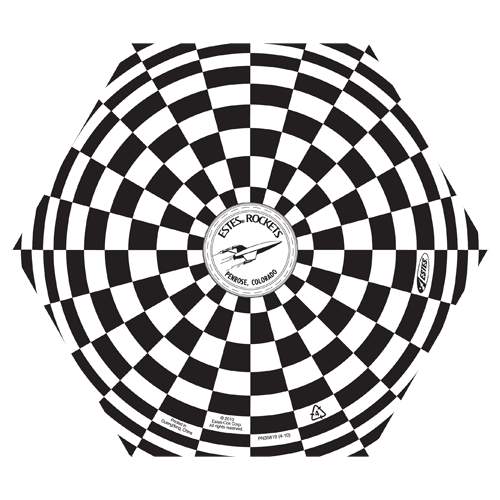 6 inch Printed Parachute