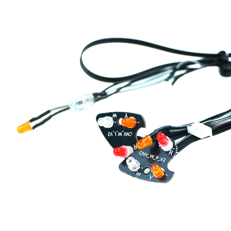 Led Lighting Set For XTS-F10 RC Rally Car 4 Led Lighting Set For XTS-F10 RC Rally Car