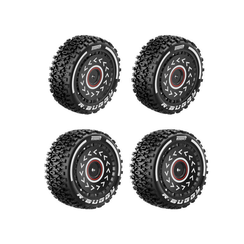 Blue Tire Assembly For X12S Buggy 4 Blue Tire Assembly For X12S Buggy