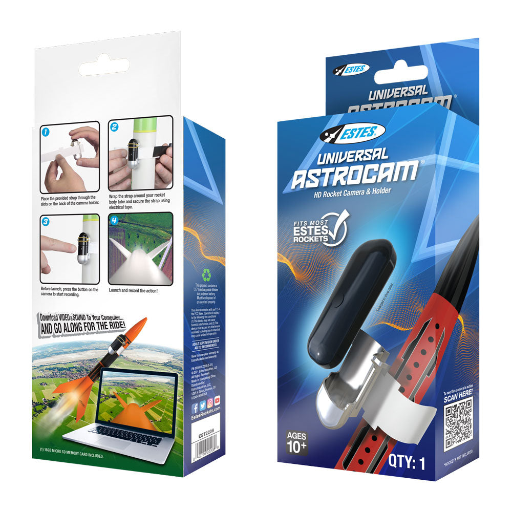 Universal AstroCam HD Rocket Camera and Holder®