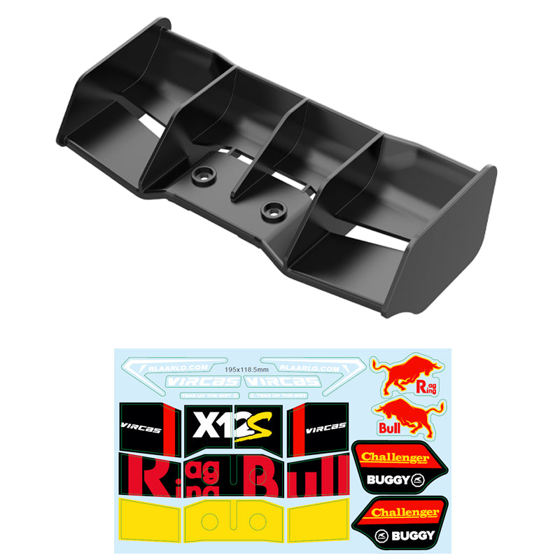 Vehicle Tail Wing For X12S Buggy 3 Vehicle Tail Wing For X12S Buggy