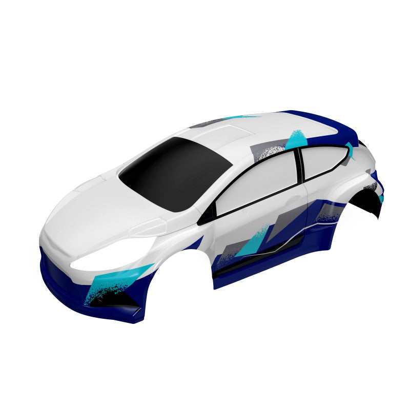 White XTS Rally 1.2mm PC Car Body For XTS-F10 RC Rally Car 6 White XTS Rally 1.2mm PC Car Body For XTS-F10 RC Rally Car