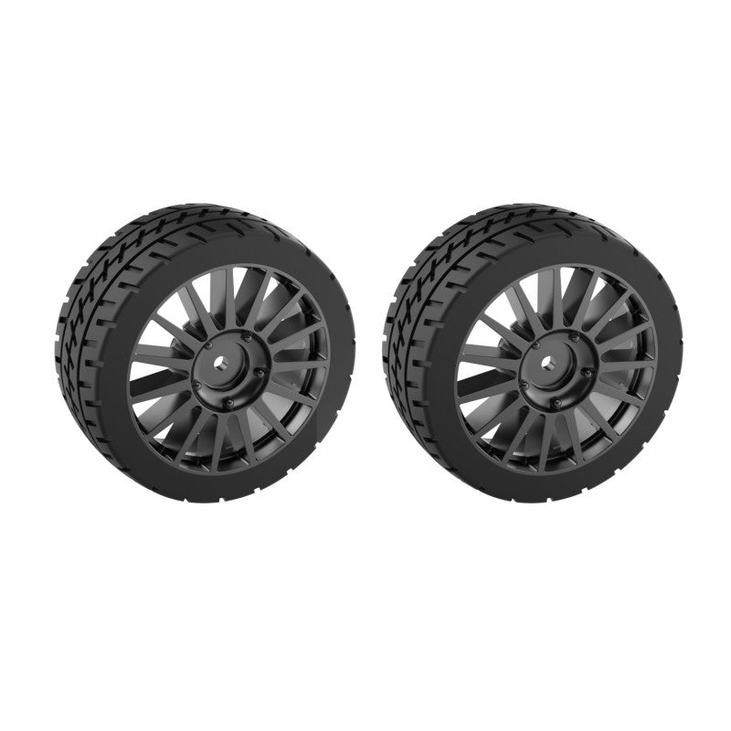 Assembled Wheel Set For XTS-P12 RC Rally Car