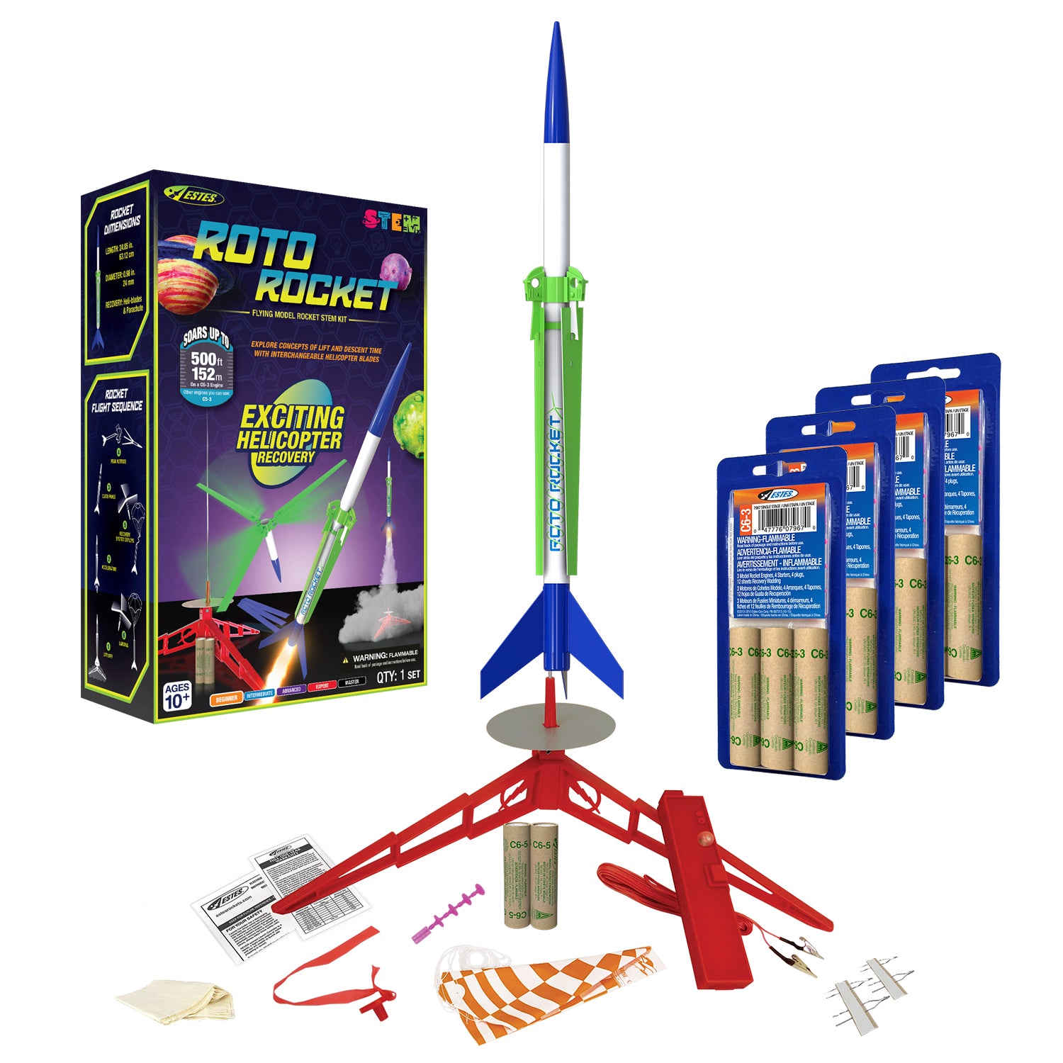 Roto Rocket Starter Set Bundle