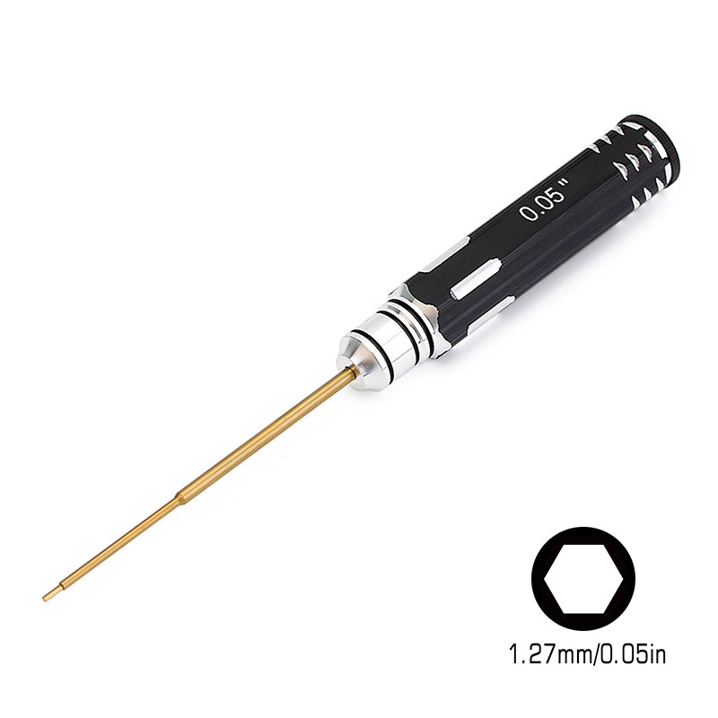 INJORA 0.05" 1.27mm Hex Screwdriver Tool for Axial SCX24 AX24 4 INJORA 0.05" 1.27mm Hex Screwdriver Tool for Axial SCX24 AX24