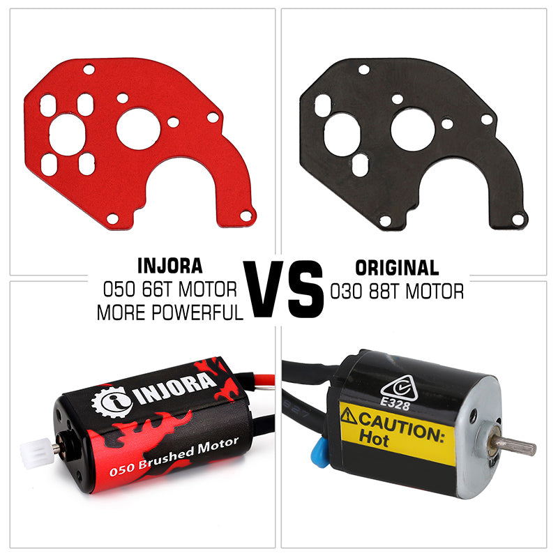 INJORA 030 050 Brushed Motor for Axial SCX24 16 INJORA 030 050 Brushed Motor for Axial SCX24