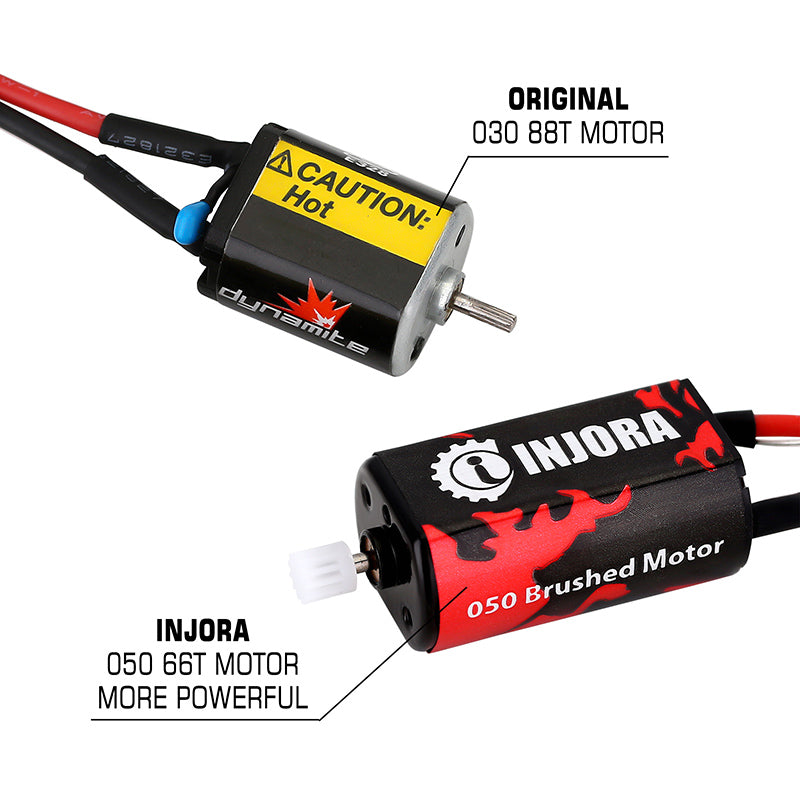 INJORA 030 050 Brushed Motor for Axial SCX24 17 INJORA 030 050 Brushed Motor for Axial SCX24