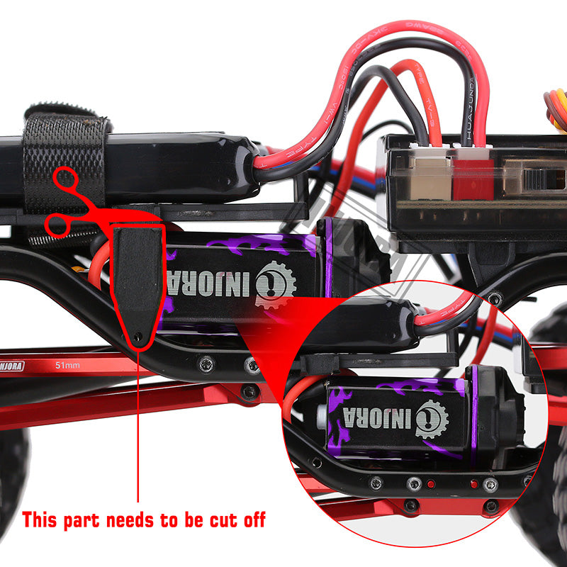 INJORA 030 050 Brushed Motor for Axial SCX24 9 INJORA 030 050 Brushed Motor for Axial SCX24