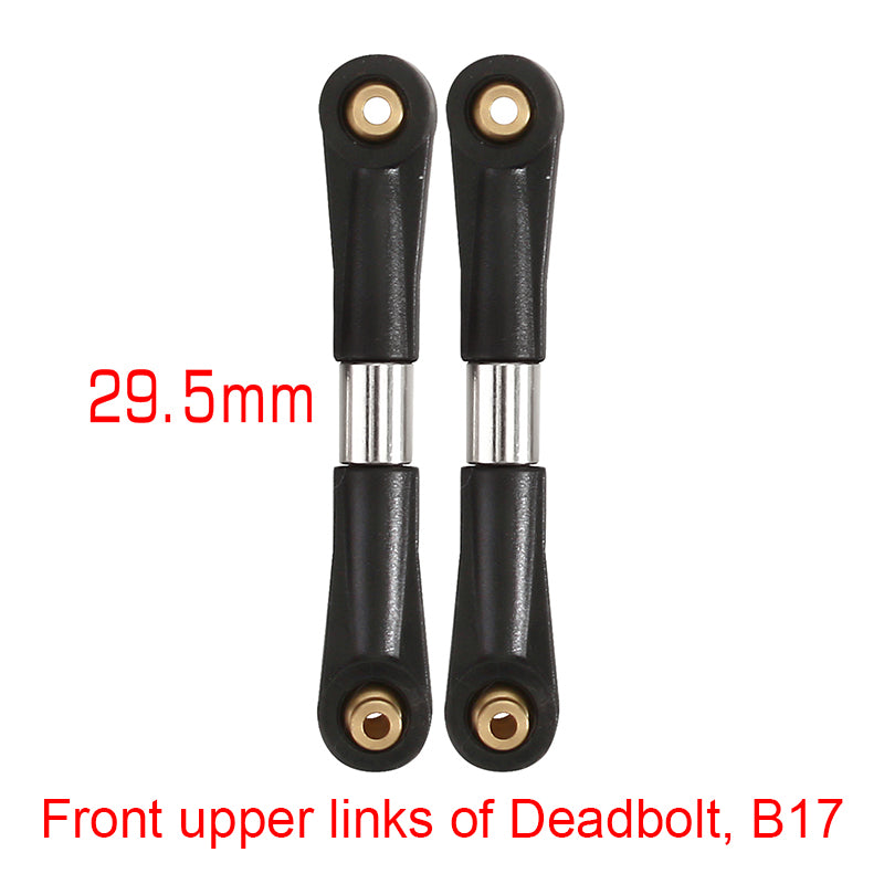 INJORA 1 Pair Stainless Steel High Clearance Chassis Links for SCX24 Mods 3 INJORA 1 Pair Stainless Steel High Clearance Chassis Links for SCX24 Mods
