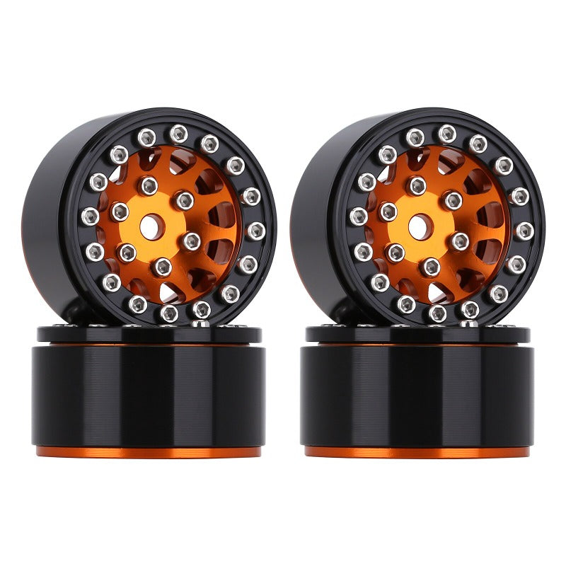 INJORA 1.0" 12-Spokes Beadlock Aluminum Wheel Rims for 1/24 RC Crawlers (4) (W1049) 19 INJORA 1.0" 12-Spokes Beadlock Aluminum Wheel Rims for 1/24 RC Crawlers (4) (W1049)