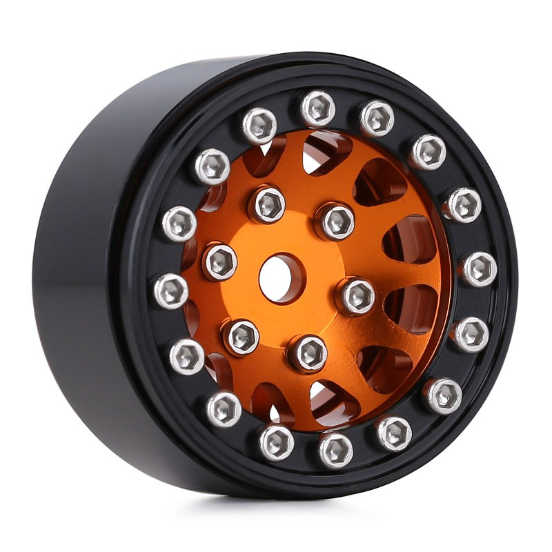INJORA 1.0" 12-Spokes Beadlock Aluminum Wheel Rims for 1/24 RC Crawlers (4) (W1049) 20 INJORA 1.0" 12-Spokes Beadlock Aluminum Wheel Rims for 1/24 RC Crawlers (4) (W1049)