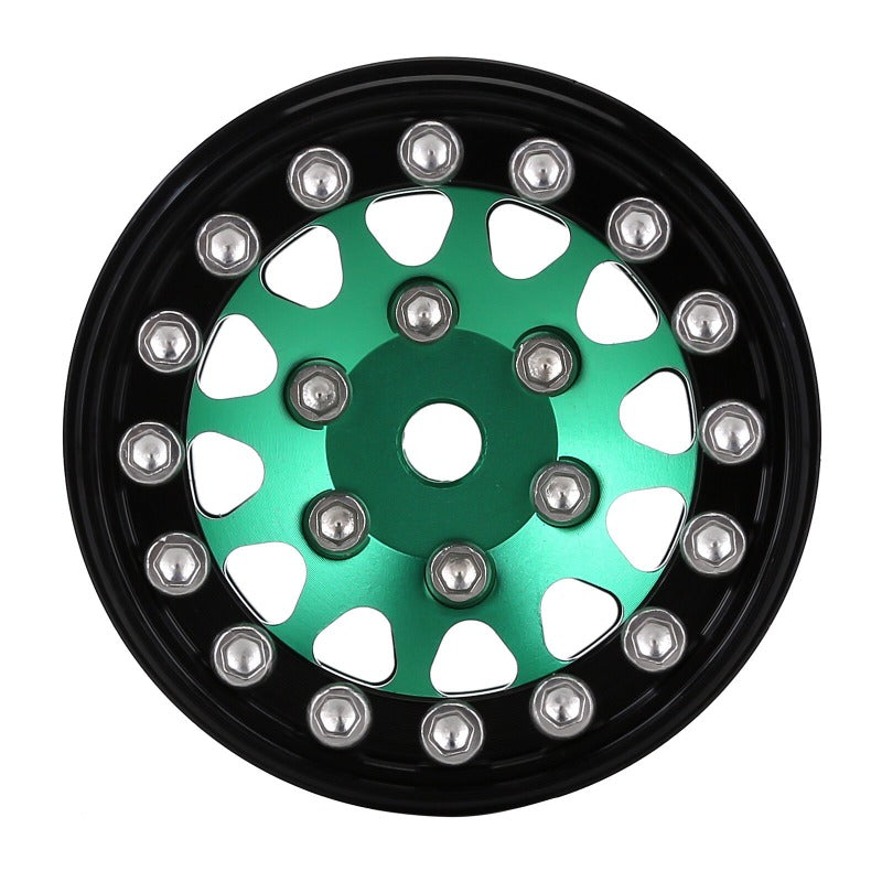INJORA 1.0" 12-Spokes Beadlock Aluminum Wheel Rims for 1/24 RC Crawlers (4) (W1049) 28 INJORA 1.0" 12-Spokes Beadlock Aluminum Wheel Rims for 1/24 RC Crawlers (4) (W1049)