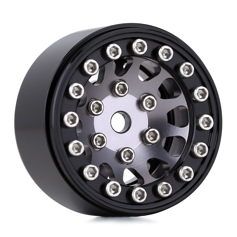 INJORA 1.0" 12-Spokes Beadlock Aluminum Wheel Rims for 1/24 RC Crawlers (4) (W1049) 4 INJORA 1.0" 12-Spokes Beadlock Aluminum Wheel Rims for 1/24 RC Crawlers (4) (W1049)
