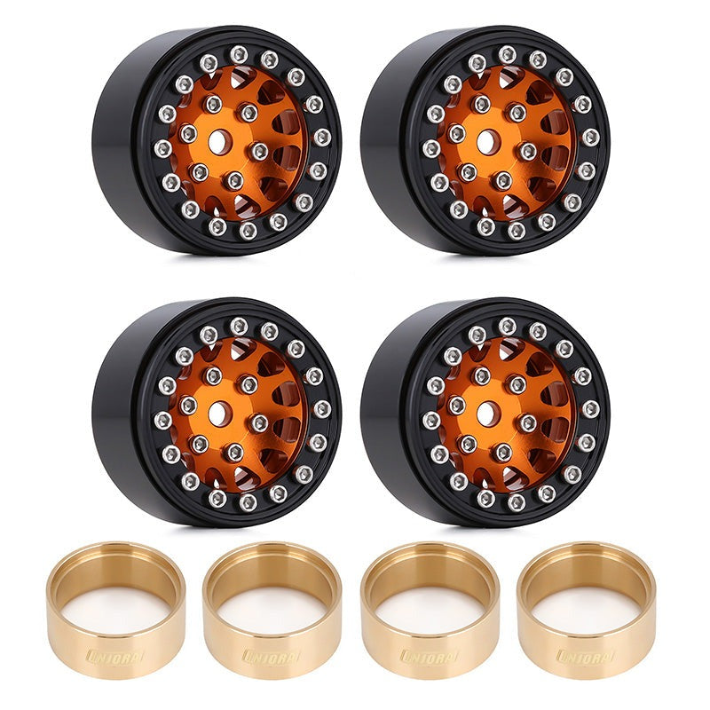 INJORA 1.0" 12-Spokes Beadlock Aluminum Wheel Rims for 1/24 RC Crawlers (4) (W1049) 39 INJORA 1.0" 12-Spokes Beadlock Aluminum Wheel Rims for 1/24 RC Crawlers (4) (W1049)