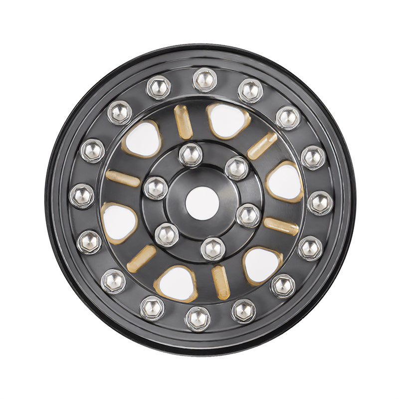 INJORA 1.0" 47g/pcs Brass Beadlock Wheels Negative Offset 3.15mm for 1/24 RC Crawlers (W1005) 15 INJORA 1.0" 47g/pcs Brass Beadlock Wheels Negative Offset 3.15mm for 1/24 RC Crawlers (W1005)