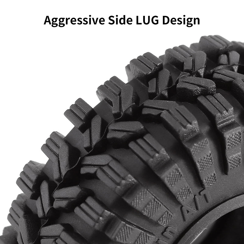 INJORA 1.0" 62*22mm -3.78mm Offset Beadlock Wheel Rims Tires Set for 1/24 RC Crawlers (4) (W1004-T1014) 18 INJORA 1.0" 62*22mm -3.78mm Offset Beadlock Wheel Rims Tires Set for 1/24 RC Crawlers (4) (W1004-T1014)