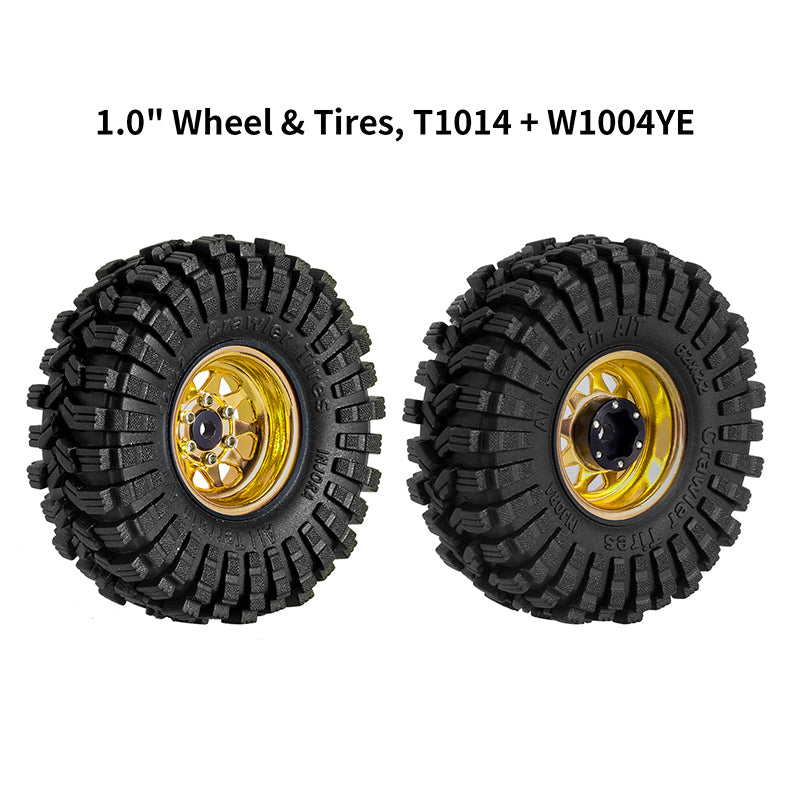 INJORA 1.0" 62*22mm -3.78mm Offset Beadlock Wheel Rims Tires Set for 1/24 RC Crawlers (4) (W1004-T1014) 37 INJORA 1.0" 62*22mm -3.78mm Offset Beadlock Wheel Rims Tires Set for 1/24 RC Crawlers (4) (W1004-T1014)