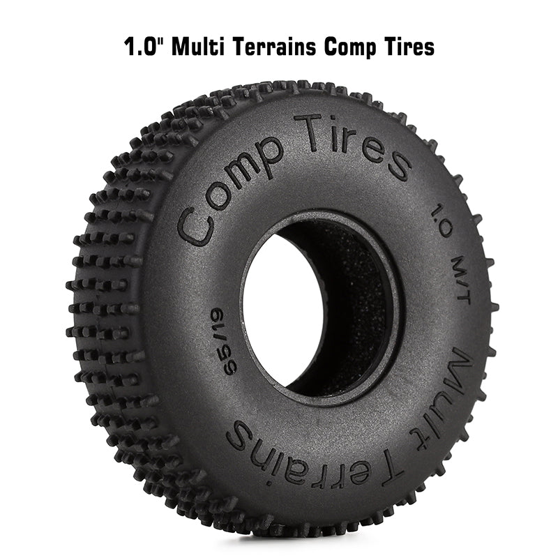 INJORA 1.0" Comp Pin Tires (4) (65*19mm) 4 INJORA 1.0" Comp Pin Tires (4) (65*19mm)