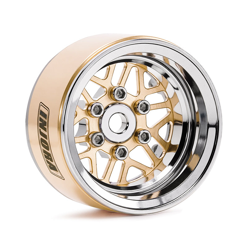 INJORA 1.0" ModuWheel Brass & Aluminum Beadlock Wheels for 1/18 1/24 RC Crawlers 4 INJORA 1.0" ModuWheel Brass & Aluminum Beadlock Wheels for 1/18 1/24 RC Crawlers