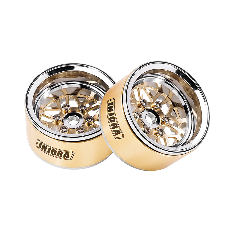 INJORA 1.0" ModuWheel Brass & Aluminum Beadlock Wheels for 1/18 1/24 RC Crawlers 8 INJORA 1.0" ModuWheel Brass & Aluminum Beadlock Wheels for 1/18 1/24 RC Crawlers