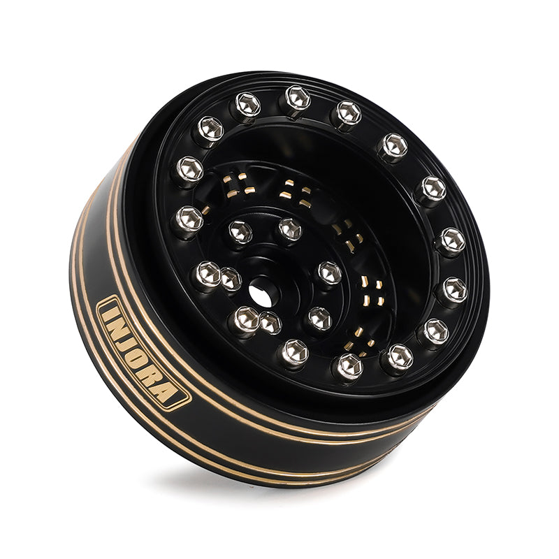 INJORA 1.3" 81g/pcs Super Heavy Brass Beadlock Wheels for 1/24 1/18 RC Crawler 11 INJORA 1.3" 81g/pcs Super Heavy Brass Beadlock Wheels for 1/24 1/18 RC Crawler