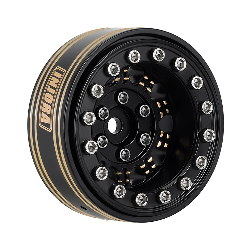 INJORA 1.3" 81g/pcs Super Heavy Brass Beadlock Wheels for 1/24 1/18 RC Crawler 4 INJORA 1.3" 81g/pcs Super Heavy Brass Beadlock Wheels for 1/24 1/18 RC Crawler