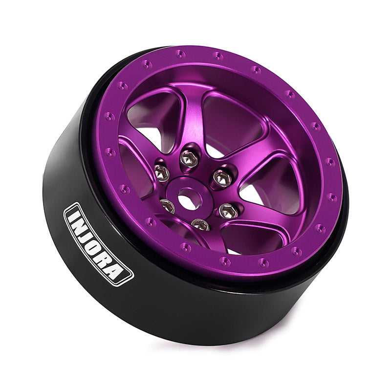 INJORA 1.3" Aluminum Beadlock Wheels offset -4.05mm for 1/24 1/18 RC Crawlers (W1309) 11 INJORA 1.3" Aluminum Beadlock Wheels offset -4.05mm for 1/24 1/18 RC Crawlers (W1309)