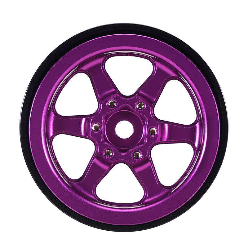 INJORA 1.3" Aluminum Beadlock Wheels offset -4.05mm for 1/24 1/18 RC Crawlers (W1309) 12 INJORA 1.3" Aluminum Beadlock Wheels offset -4.05mm for 1/24 1/18 RC Crawlers (W1309)