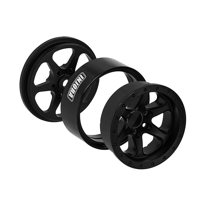 INJORA 1.3" Aluminum Beadlock Wheels offset -4.05mm for 1/24 1/18 RC Crawlers (W1309) 16 INJORA 1.3" Aluminum Beadlock Wheels offset -4.05mm for 1/24 1/18 RC Crawlers (W1309)
